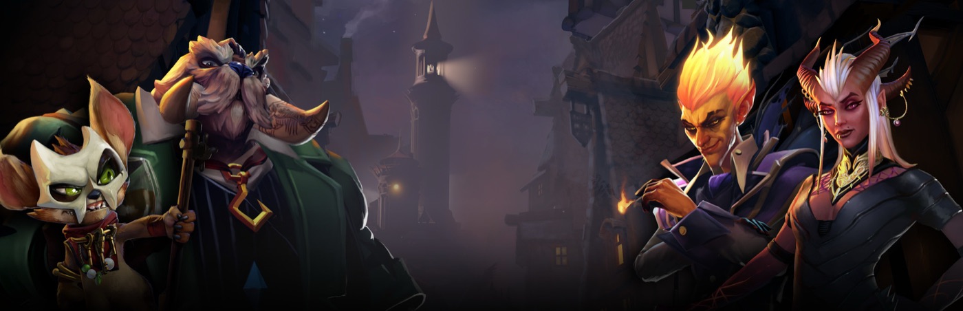 Dota Underlords key art